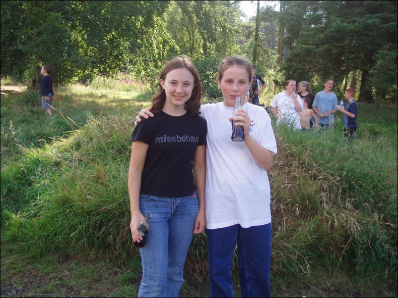 am here with my pal